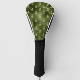 Jungle Green Yellow Pineapple Tropical Fruit Golf Head Cover