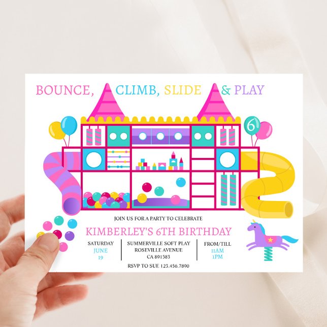 Jungle Gym Birthday Party Invitation (Creator Uploaded)