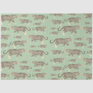 Jungle Jaguar Animal Pattern  Tissue Paper