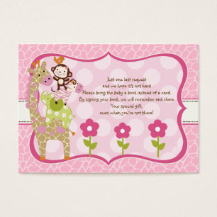 Jungle Jill Girl Stacked Animals Favour Book Tag