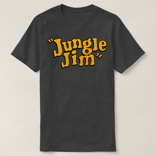 Jungle Jim Retro 70s  Drag Racer T-Shirt (Design Front)