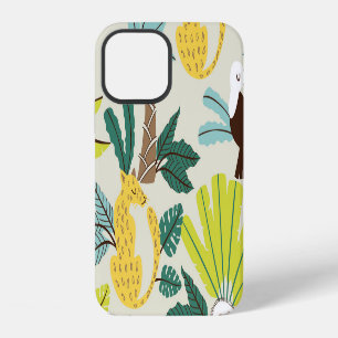 Jungle Joy: Cartoon Animal Fun iPhone 12 Case