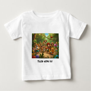 Jungle Joy: Unleash Your Inner Wild One Baby T-Shirt