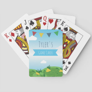 Jungle Kids Personalised Playing Cards