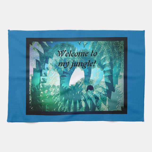 Jungle Kitchen Towel (Horizontal)