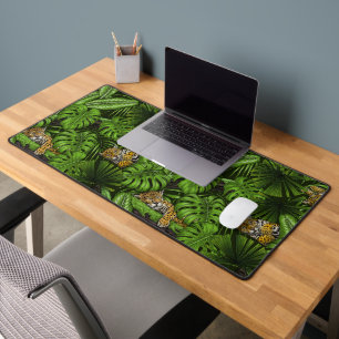 Jungle kitties desk mat