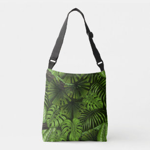 Jungle leaves crossbody bag