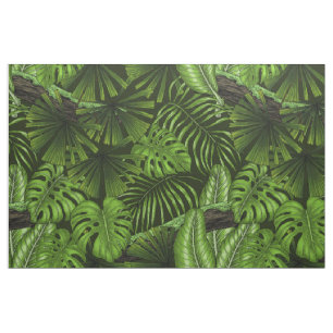 Jungle leaves fabric