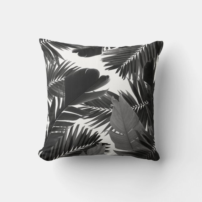 Jungle Leaves Finesse #6 #tropical #decor #art Cushion (Front)