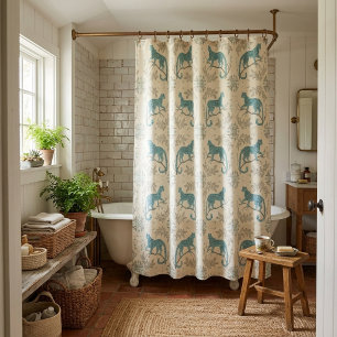 Jungle Leopard Shower Curtain