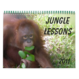 Jungle Lessons wildlife calendar