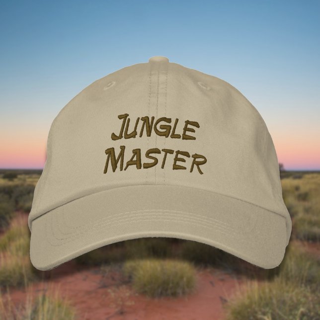 Jungle Master Embroidered Hat (Creator Uploaded)