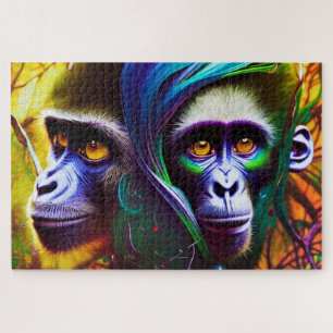 Jungle Monkey Jigsaw Puzzle