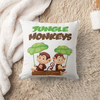 JUNGLE MONKEYS CUSHION