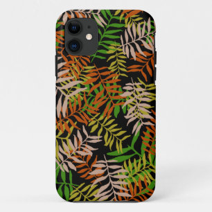 JUNGLE NATURE LEAVES iPhone 11 CASE