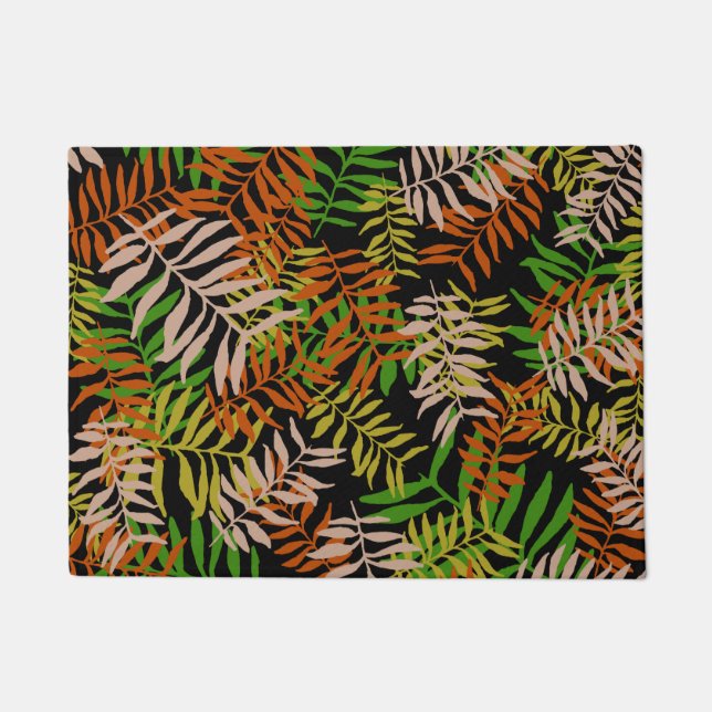 JUNGLE NATURE LEAVES DOORMAT (Front)