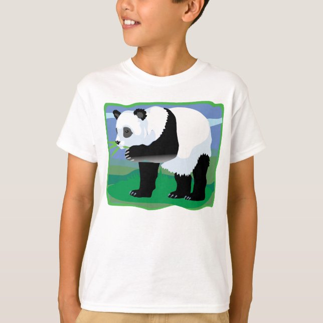 Jungle Panda Bear T-Shirt (Front)