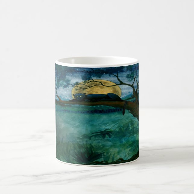 Jungle Panther Coffee Mug (Center)