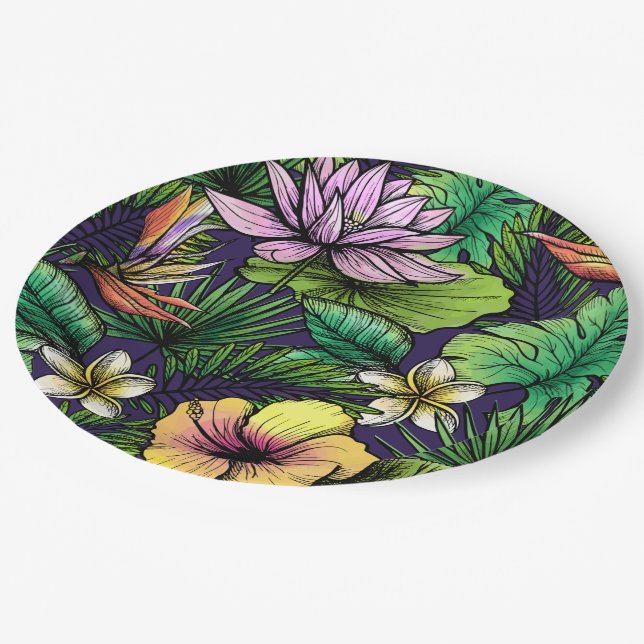 Jungle Paper Plate (Angled)