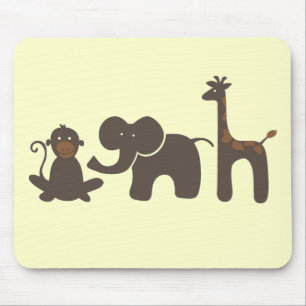 Jungle Parade Mouse Pad