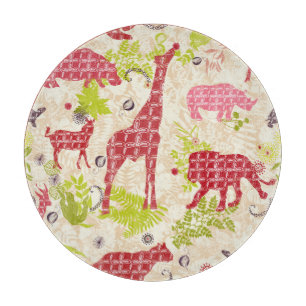 Jungle paradise cutting board