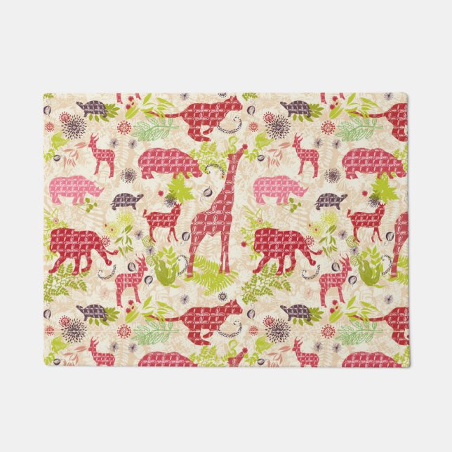 Jungle paradise doormat (Front)