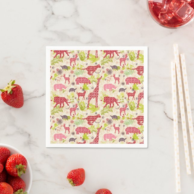 Jungle Paradise Napkin (Insitu)