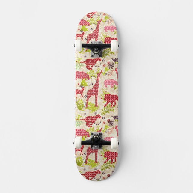 Jungle paradise skateboard (Front)