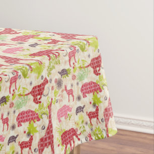 Jungle paradise tablecloth