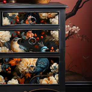 Jungle Parrots Elegant Vintage Victorian Boho Tissue Paper