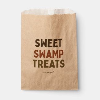 Jungle Party Favor - Sweet Swamp Treat Kraft Bags