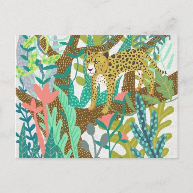 Jungle Roar - Cheetah Postcard (Front)