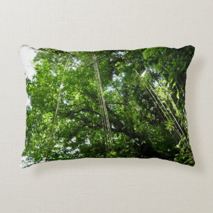 Jungle Ropes Rainforest Photography Decorative Cushion