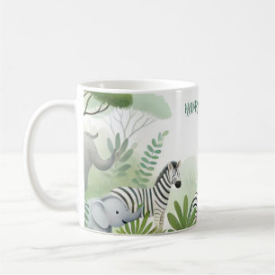 Jungle Safari Adventure: Kids' Birthday Mug