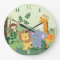 Jungle Safari Customisable Square Clock
