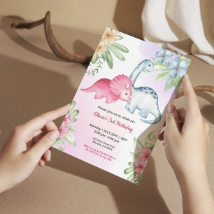 Jungle Safari theme  Birthday  Invitation