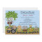 Jungle Safari Train Neutral Baby Shower Invitation