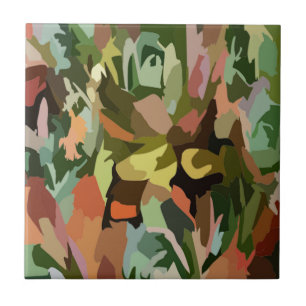 Jungle Scrabble Tile