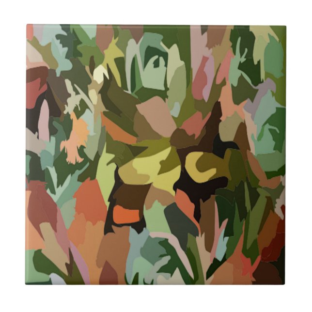 Jungle Scrabble Tile (Front)