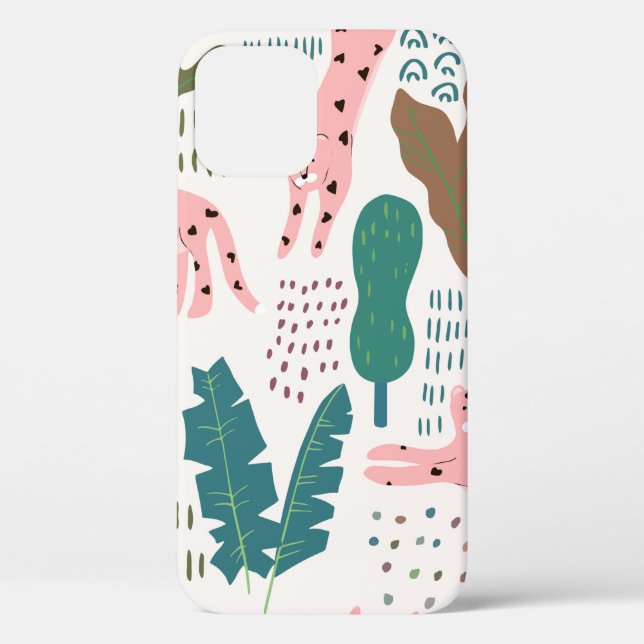 Jungle seamless pattern Case-Mate iPhone case (Back)