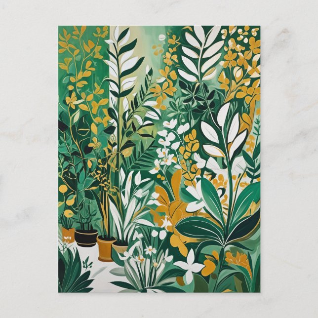 Jungle Serenade Holiday Postcard (Front)