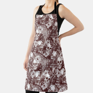 Jungle Skulls Apron