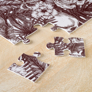 Jungle Skulls Jigsaw Puzzle