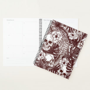 Jungle Skulls Planner
