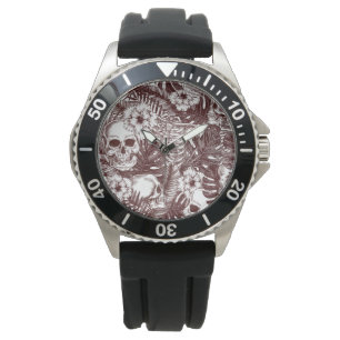 Jungle Skulls Watch
