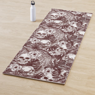 Jungle Skulls Yoga Mat