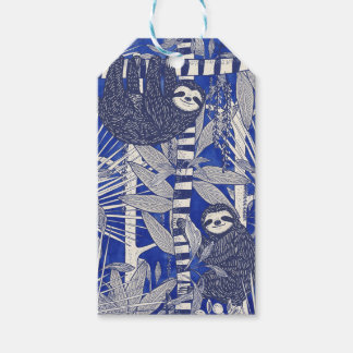 Jungle Sloths Gift Tags