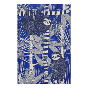 Jungle Sloths Poster
