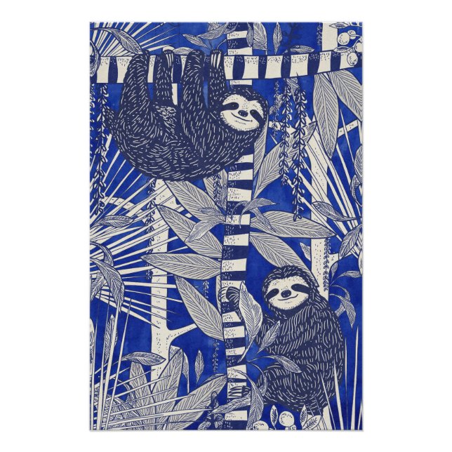 Jungle Sloths Poster (Front)