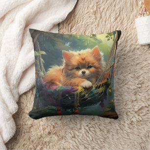 Jungle Spitz Cushion